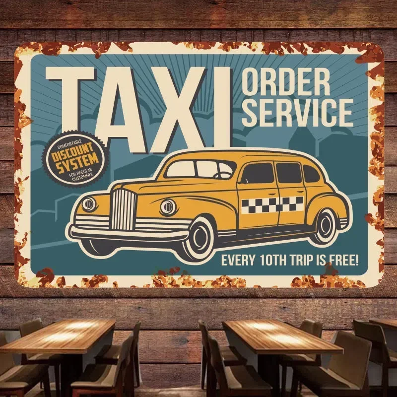 Auto Repair Shop Banners - لافتة جدارية فنية بتصميم سيارات كلاسيكية