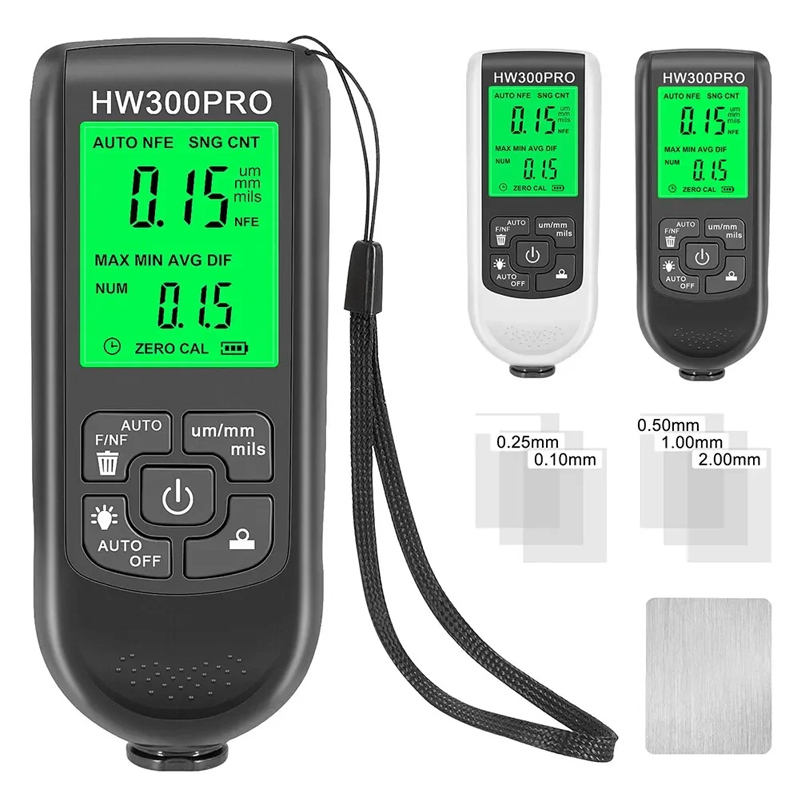 Paint Thickness Gauge - HW-300PRO طلاء السيارات فيلم مقياس السماكة