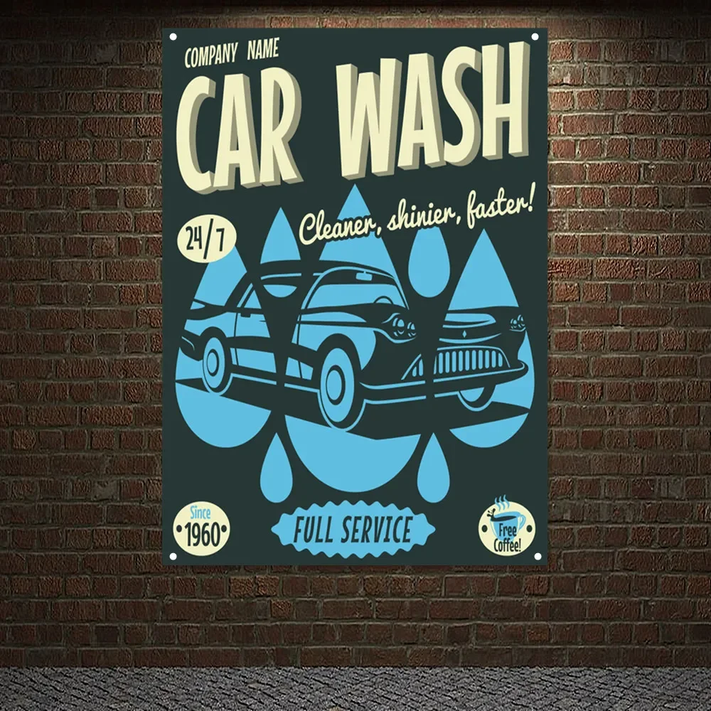 خمر غسيل السيارات خدمة كاملة و - مراجعة Auto Repair Shop Banners وسعره